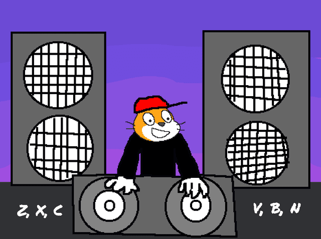 DJ Scratch Cat Music Mixing Game - Creative Music Production